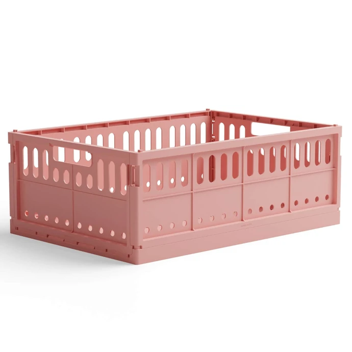 Made Crate / Skládací přepravka Candyfloss Pink – maxi
