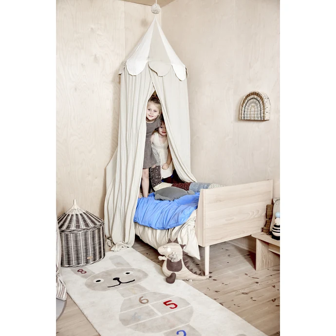 Baldachýn do dětského pokoje z organické bavlny Ronja 300 cm