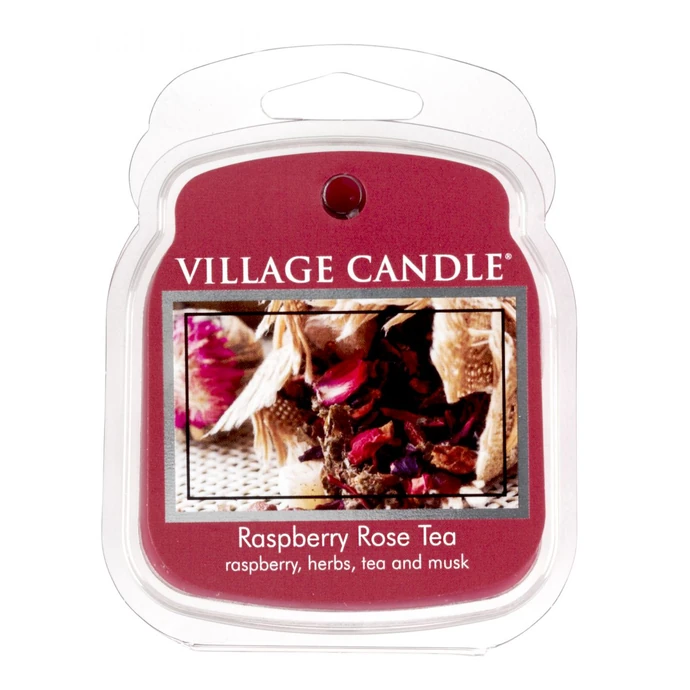VILLAGE CANDLE / Vosk do aromalampy Raspberry Rose Tea