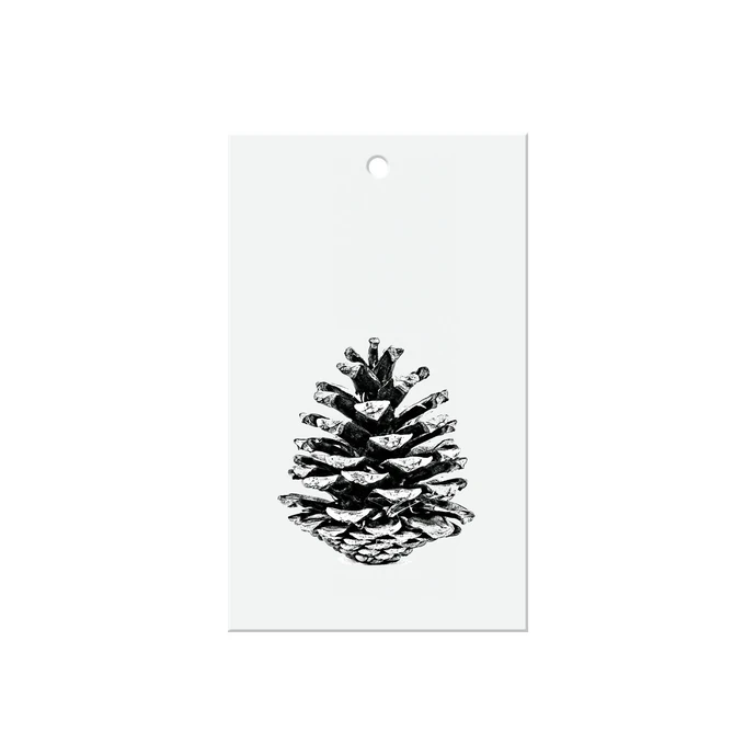 TAFELGUT / Papírový štítek Pine cone