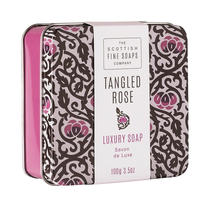 SCOTTISH FINE SOAPS / Mýdlo v plechové krabičce Tangled Rose 100 g