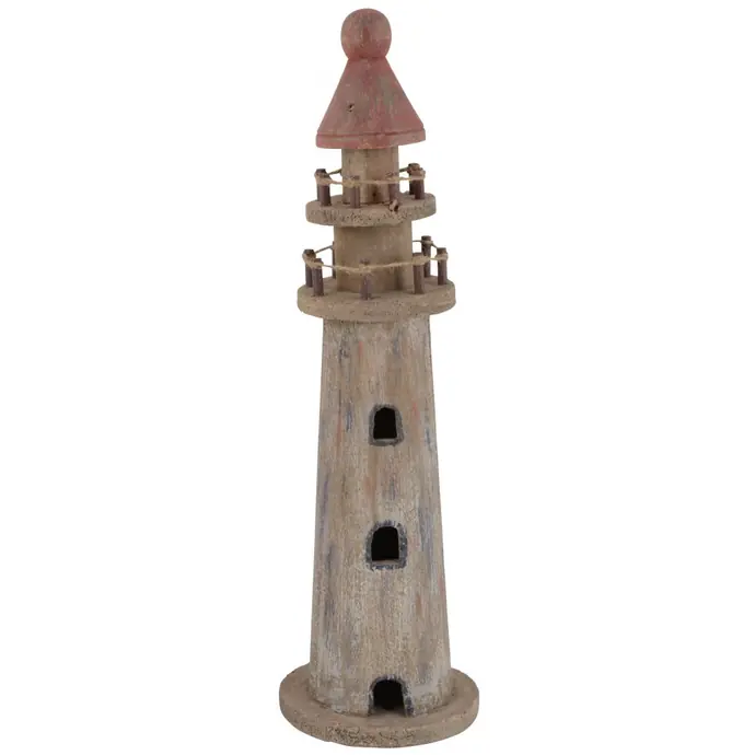 IB LAURSEN / Dřevěná dekorace Lighthouse 36cm
