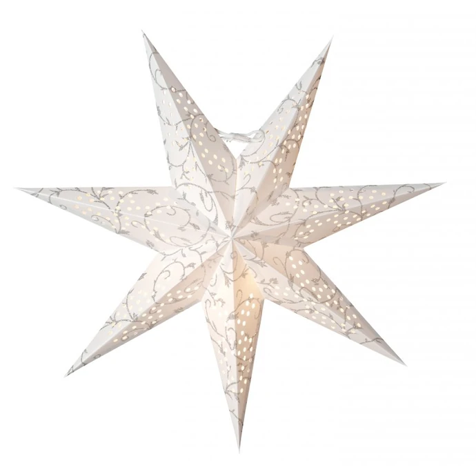 watt & VEKE / Závěsná svítící hvězda Beatrix White 72 cm