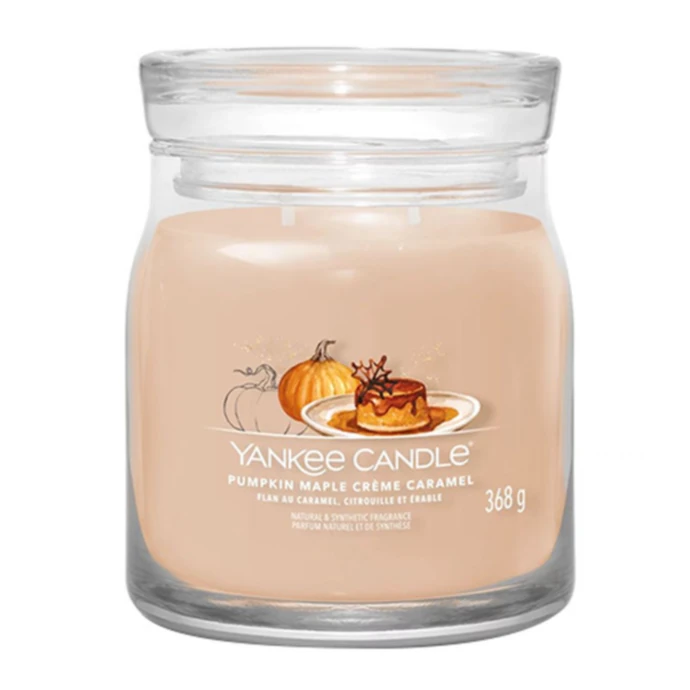Yankee Candle / Svíčka Yankee Candle 368 g - Pumpkin Maple Creme Caramel