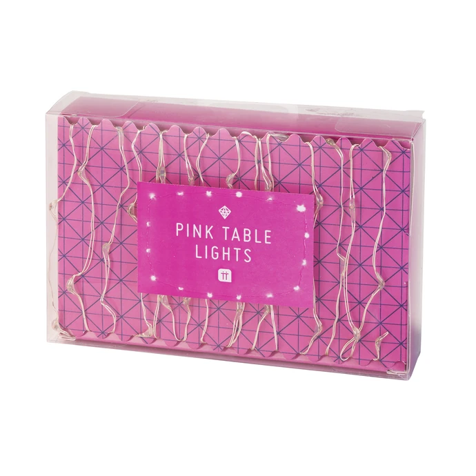 Talking Tables / Světelný LED drátek Party Pink