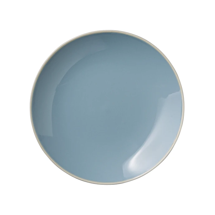 Bloomingville / Keramický talíř Olivia Winter Blue 20 cm