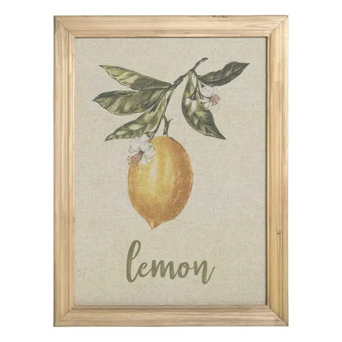Chic Antique / Obraz v dřevěném rámu Lemon