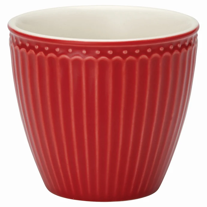 GREEN GATE / Latte cup Alice Red 300 ml