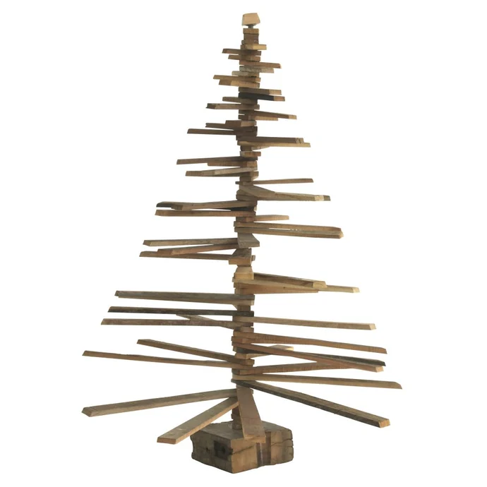 MADAM STOLTZ / Vánoční stromeček Wood 90 cm