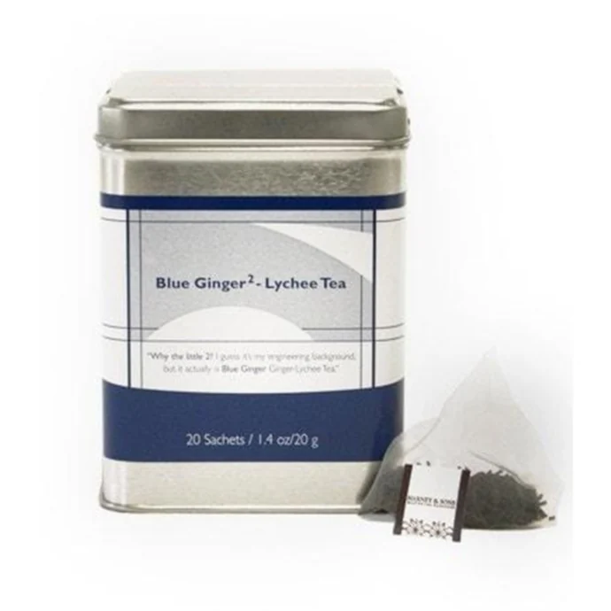 HARNEY & SONS / Černý čaj Blue Ginger - Lychee Tea