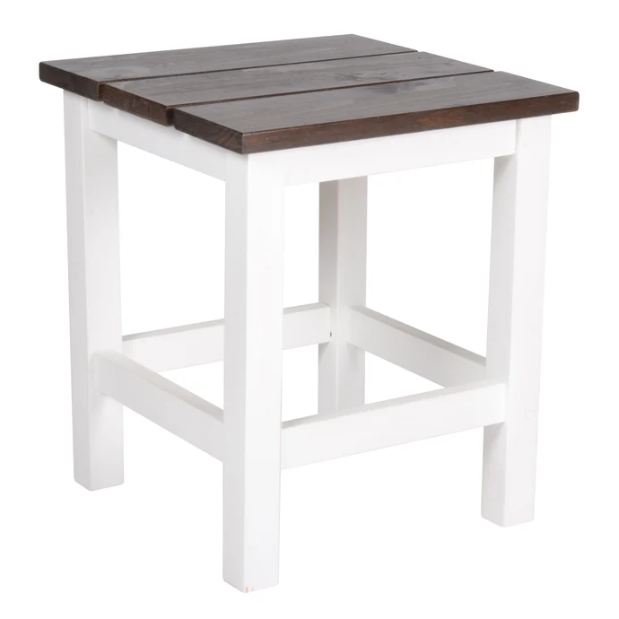 IB LAURSEN / Dřevěná stolička bílá