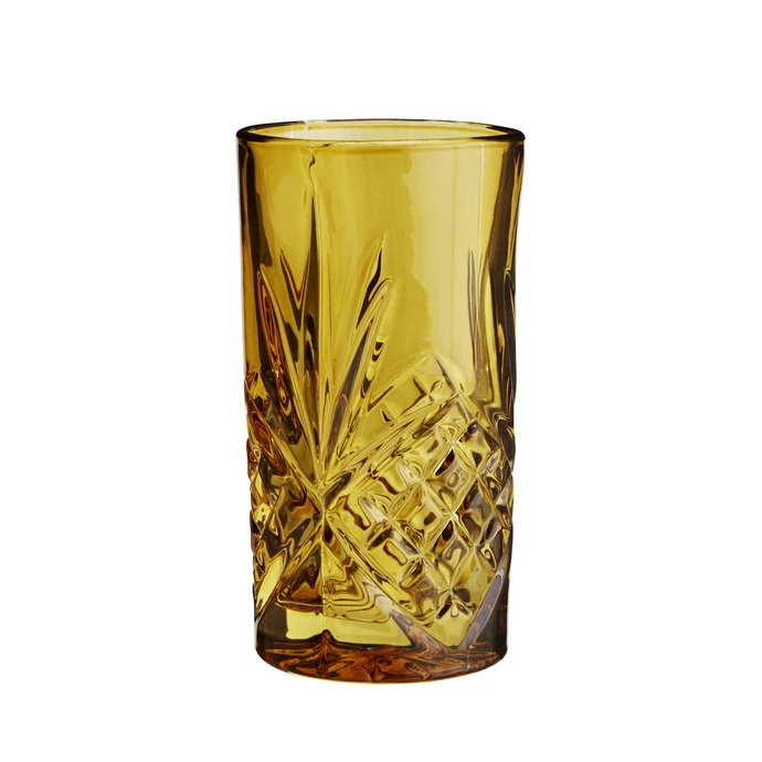 MADAM STOLTZ / Vysoká sklenička Glass Amber