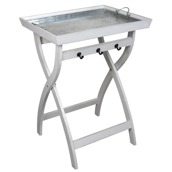 IB LAURSEN / Zahradní stolek se zinkovou deskou