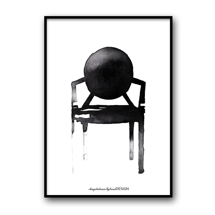 Plakát Ghost Chair