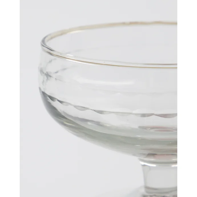 Skleněný pohár na deserty Vintage Clear