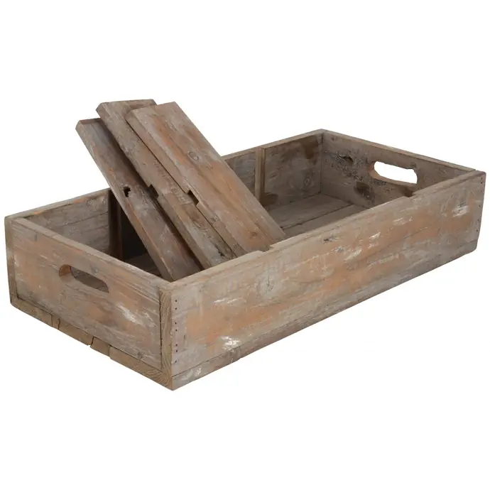 Dřevěný box s přihrádkami Various