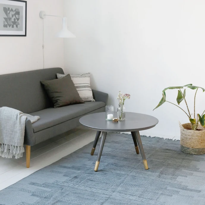 Bavlněný kobereček Karma Grey 90x200cm