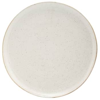 Kameninový talíř Pion Grey/White 28,5 cm
