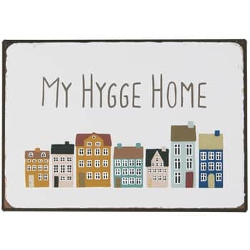 Plechová cedule My Hygge Home