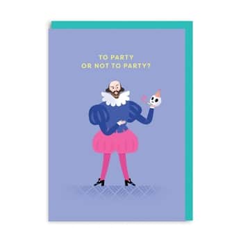 Přání k narozeninám Shakespeare To Party