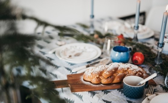 Stolování ve vintage a skandinávském stylu