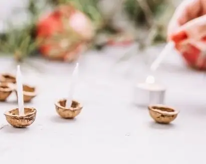 Vánoční DIY návod: Vyrobte si lodičky ze skořápek ořechů