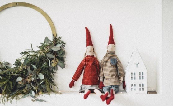 Jak si během chvilky vyrobit adventní věnec ve skandinávském stylu