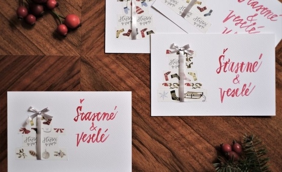 5 jednoduchých DIY projektů s vánočními páskami Bella Rose