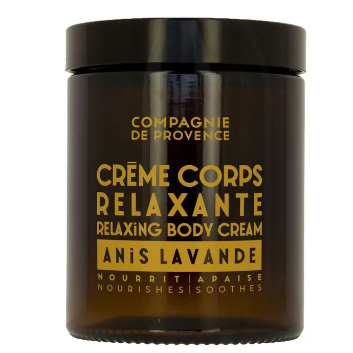 COMPAGNIE DE PROVENCE / Vyživující tělový krém Relaxing Anise Lavender 180 ml