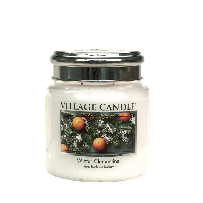 VILLAGE CANDLE / Svíčka Village Candle - Winter Clementine 389g