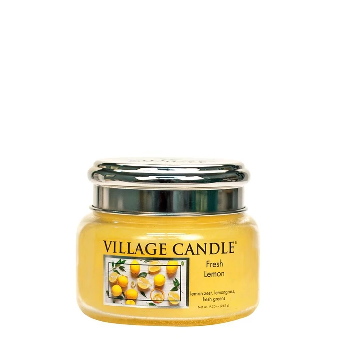 VILLAGE CANDLE / Sviečka Village Candle - Fresh Lemon 262g