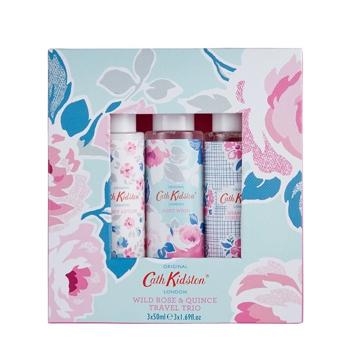 Cath Kidston / Cestovní set Wild Rose and Quince - 3x50ml