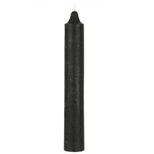 IB LAURSEN / Vysoká sviečka Rustic Black 25 cm