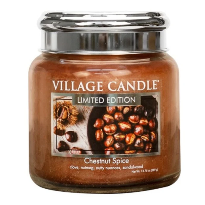 VILLAGE CANDLE / Svíčka Village Candle - Chestnut Spice 389g