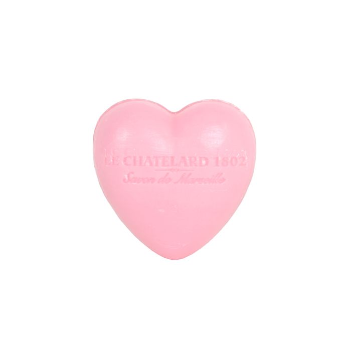 LE CHATELARD / Francouzské mýdlo Heart - Růže a pivoňka 25gr