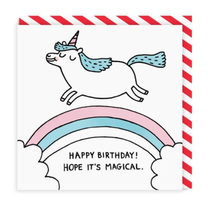Ohh Deer / Papírové přání Magical Birthday