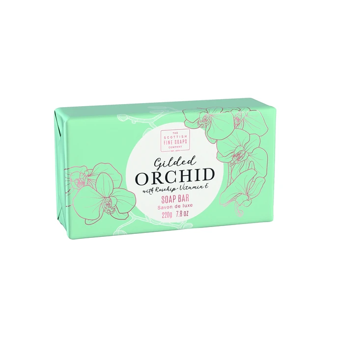 SCOTTISH FINE SOAPS / Luxusné tuhé mydlo Gilded Orchid 220g