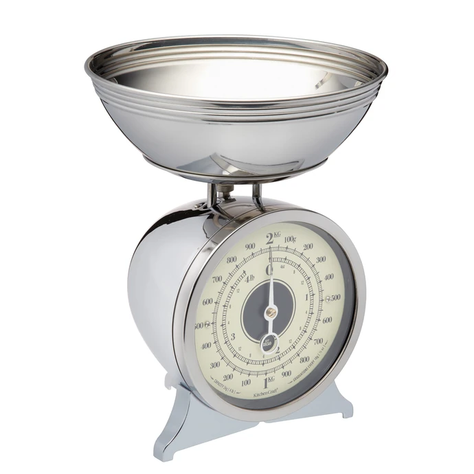 Kitchen Craft / Mechanická kuchyňská váha Chrome - 2 kg