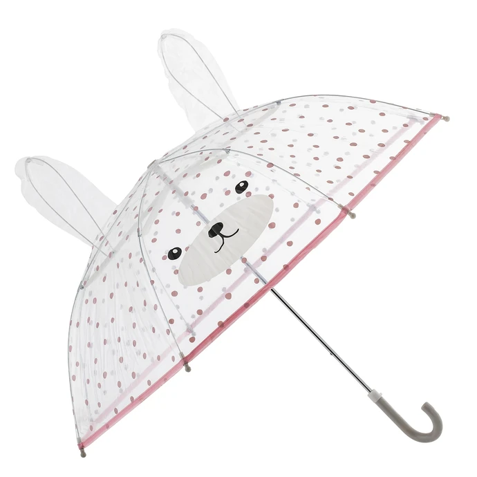 Bloomingville / Priehľadný detský dáždnik Bunny