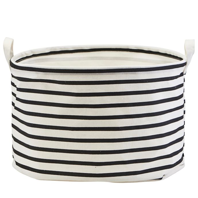 House Doctor / Textilný kôš Stripes 40 cm