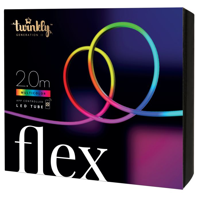 Twinkly / Inteligentná svietiaca LED páska Twinkly Flex Multicolor - 2 m
