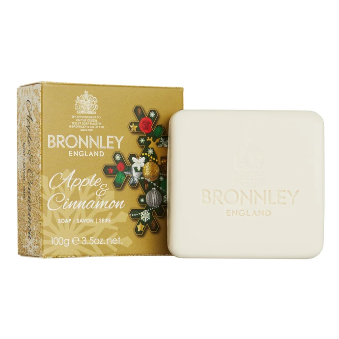 Bronnley / Vianočné mydlo Jablko a škorica