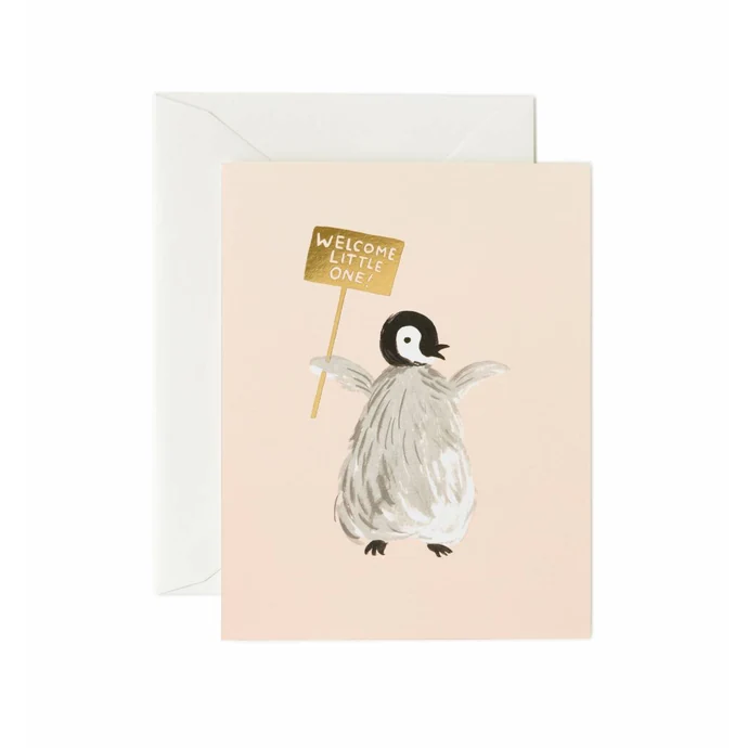 Rifle Paper Co. / Prianie s obálkou Welcome Penguin