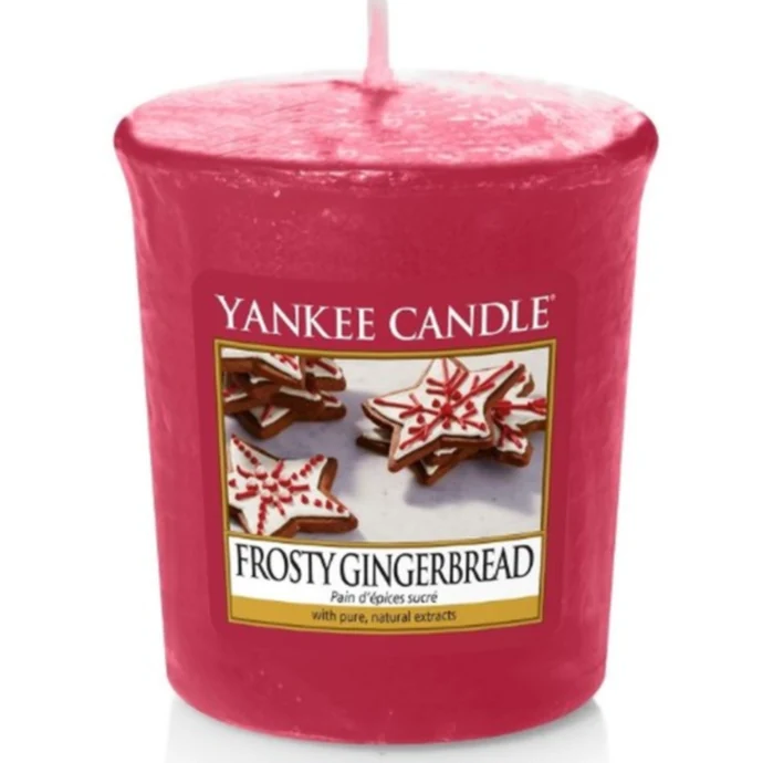 Yankee Candle / Votívna sviečka Yankee Candle - Frosty Gingerbread