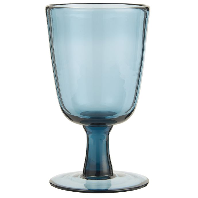 IB LAURSEN / Pohár na víno Glass Blue 180 ml