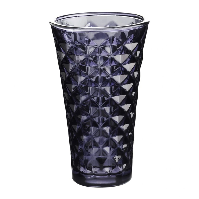 Tine K Home / Svietnik Facet glass Dark purple 15 cm