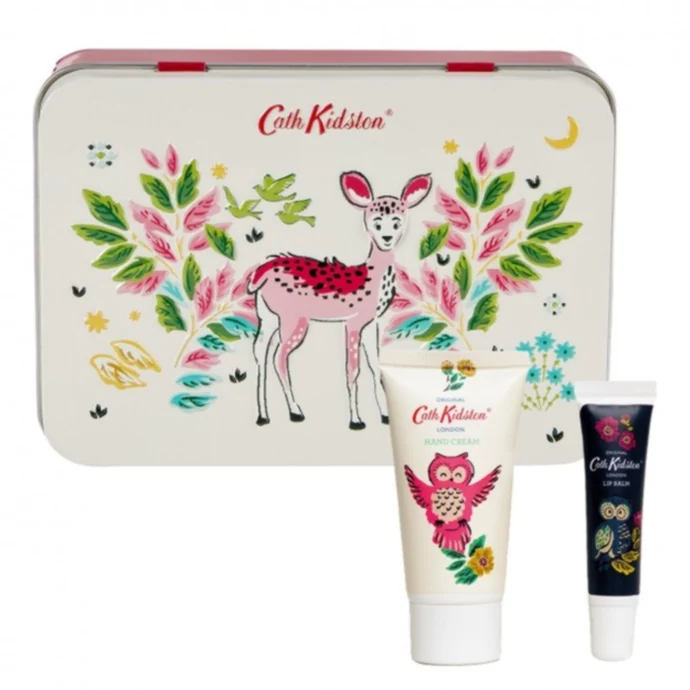 Cath Kidston / Sada krému na ruce a balzámu na rty Magical Woodland