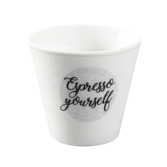 Krasilnikoff / Porcelánový hrnček na espresso Espresso Yourself