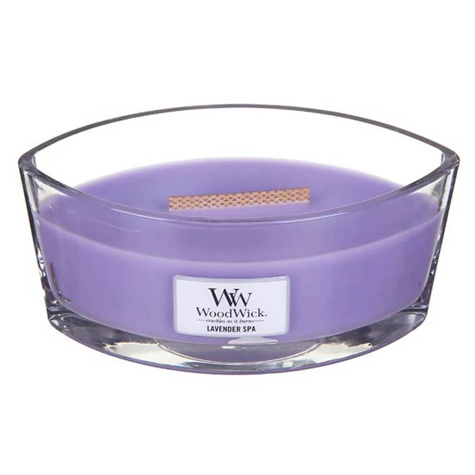 WoodWick / Vonná sviečka WoodWick - Lavender Spa 454g