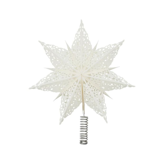 House Doctor / Vianočná ozdoba / špička na stromček Star White 30 cm